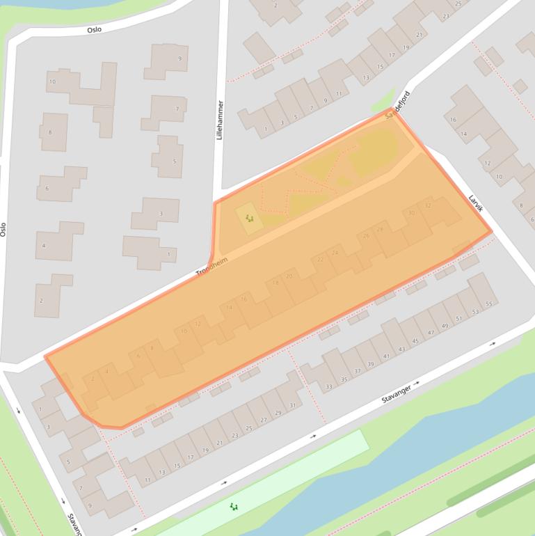 Kaart van postcodegebied 4791DE.