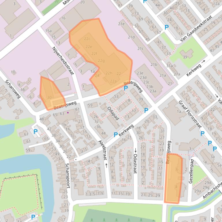 Kaart van postcodegebied 4791EC.