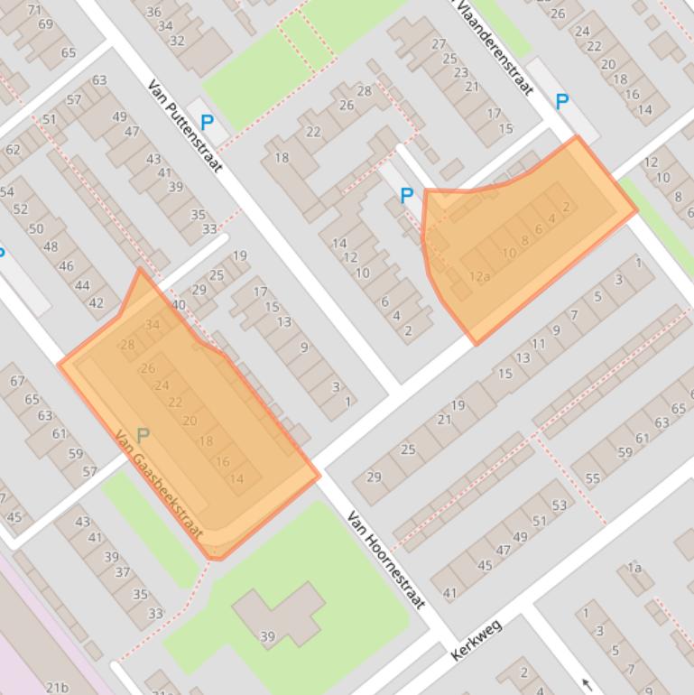 Kaart van postcodegebied 4791EJ.