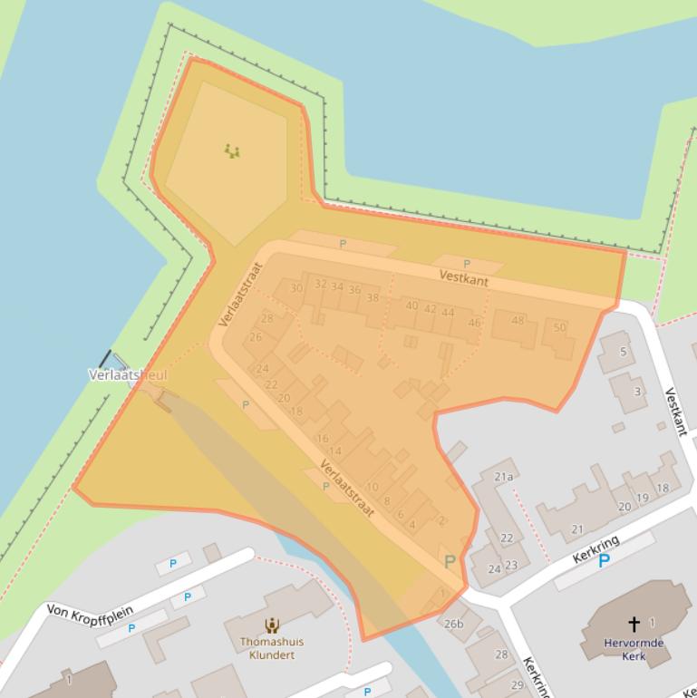 Kaart van postcodegebied 4791HK.