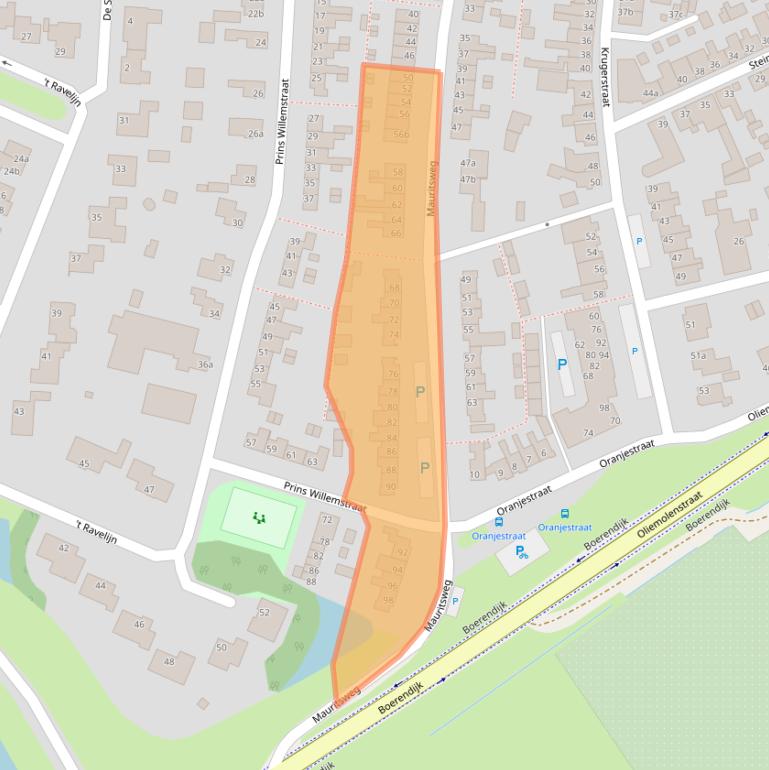 Kaart van postcodegebied 4791JM.