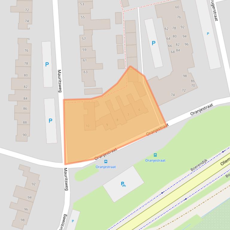 Kaart van postcodegebied 4791JS.