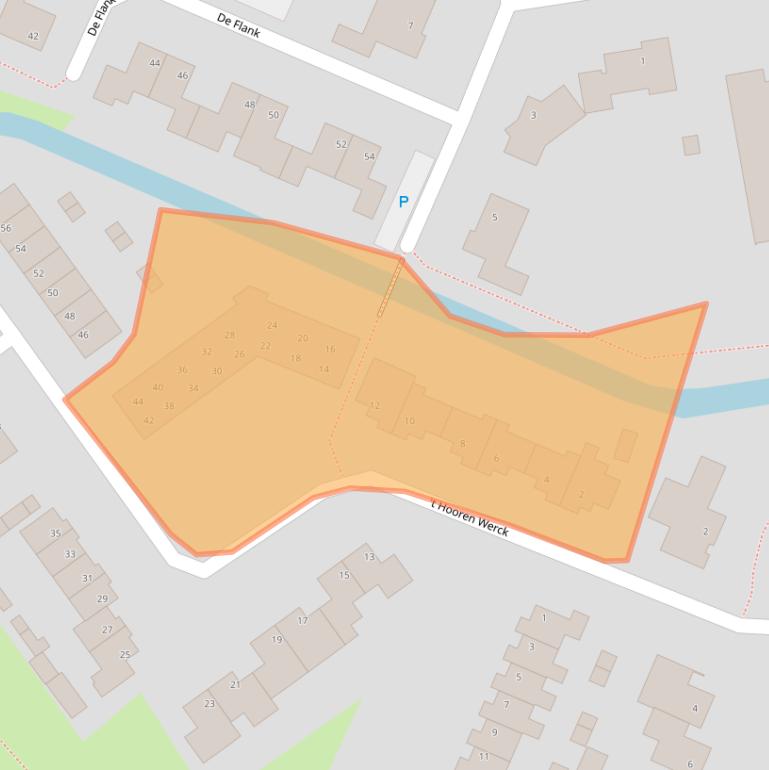 Kaart van postcodegebied 4791KL.