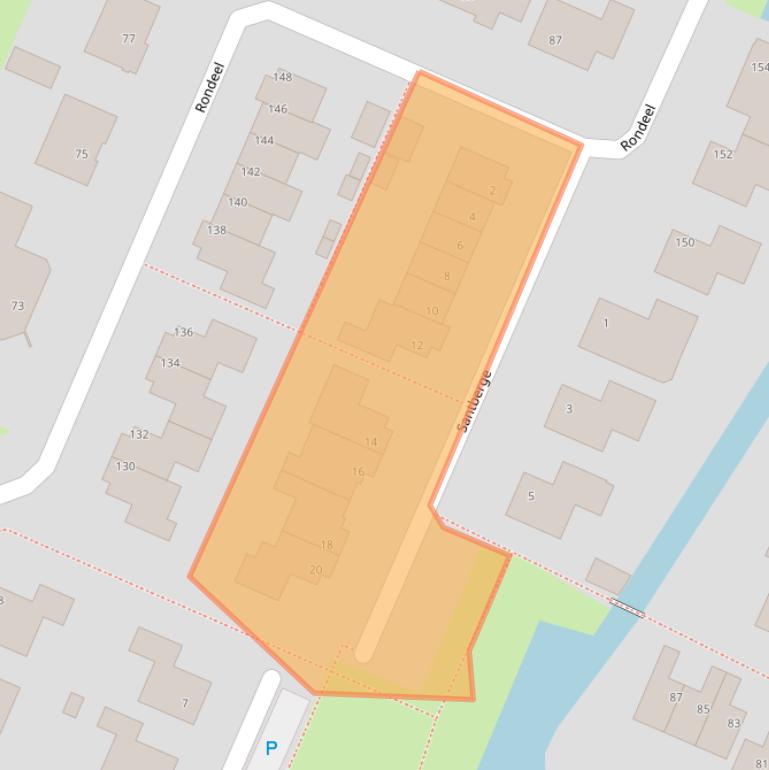 Kaart van postcodegebied 4791LE.