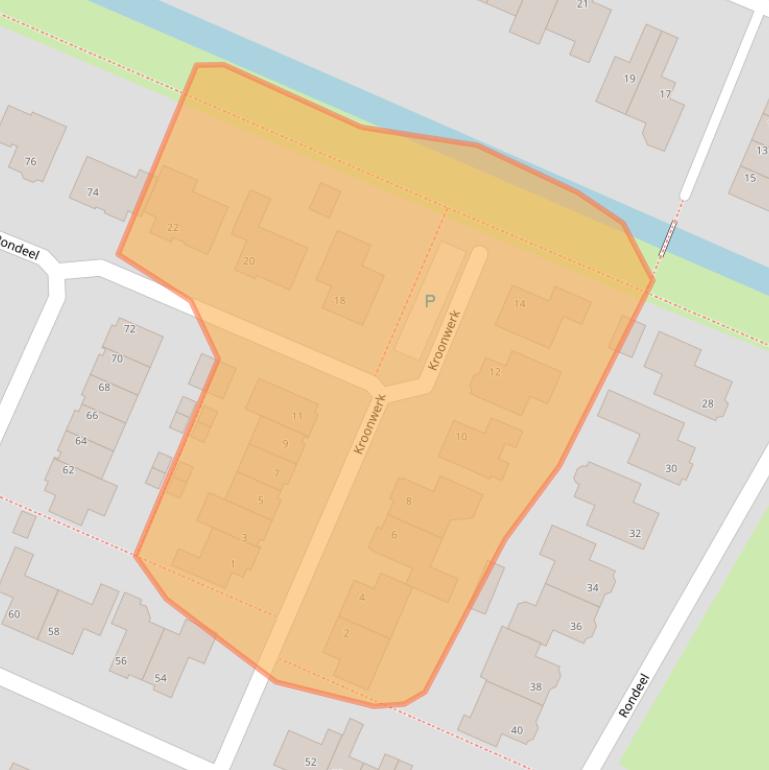 Kaart van postcodegebied 4791LK.