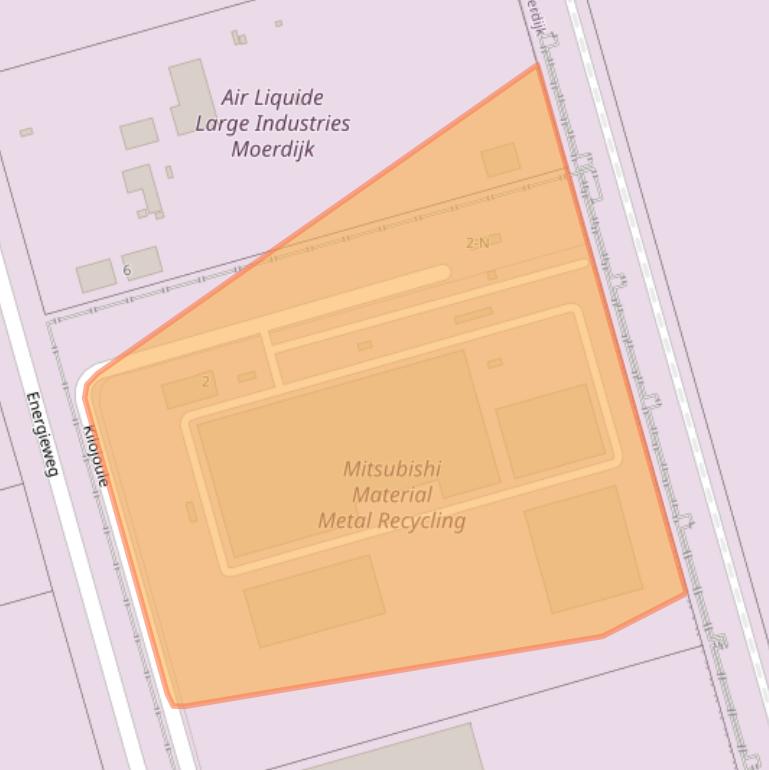 Kaart van postcodegebied 4791PE.