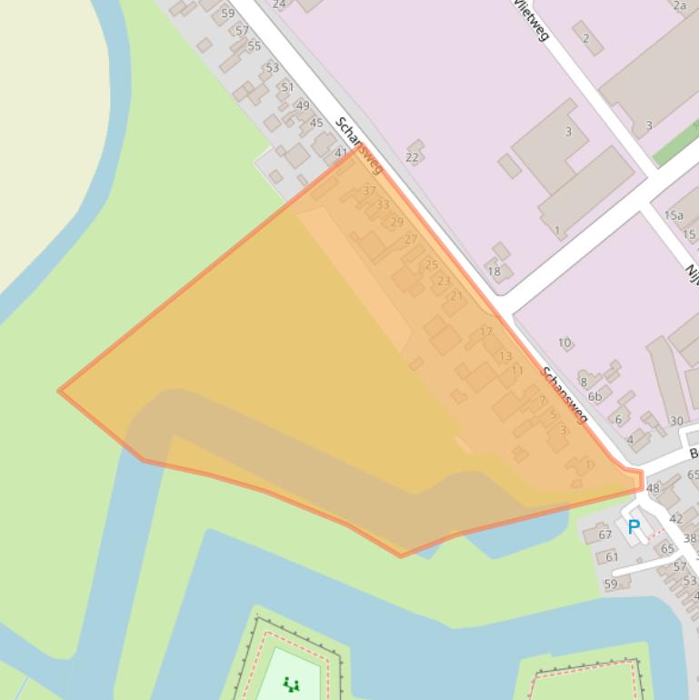 Kaart van postcodegebied 4791RA.