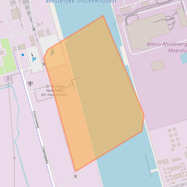 Kaart van postcodegebied 4791RL.