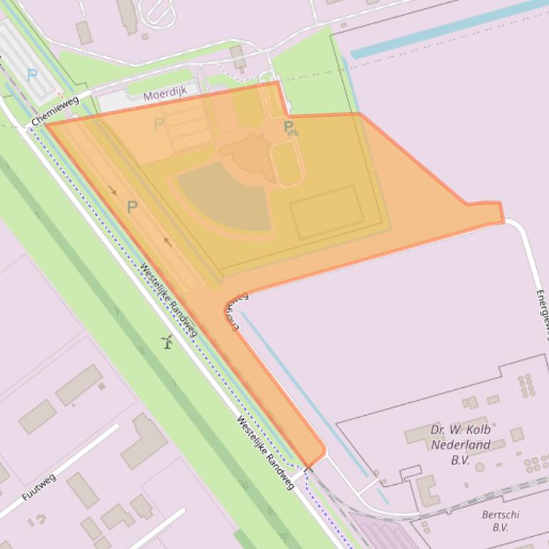 Kaart van postcodegebied 4791RS.