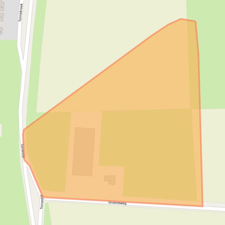 Kaart van postcodegebied 4791RZ.