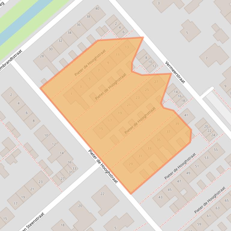 Kaart van postcodegebied 4793AE.