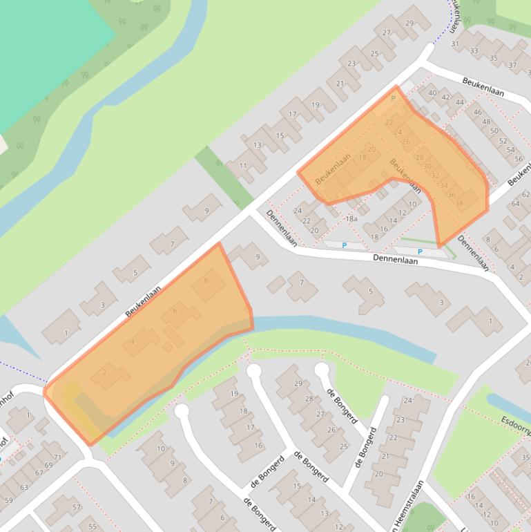 Kaart van postcodegebied 4793BN.