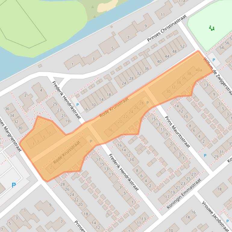 Kaart van postcodegebied 4793BW.