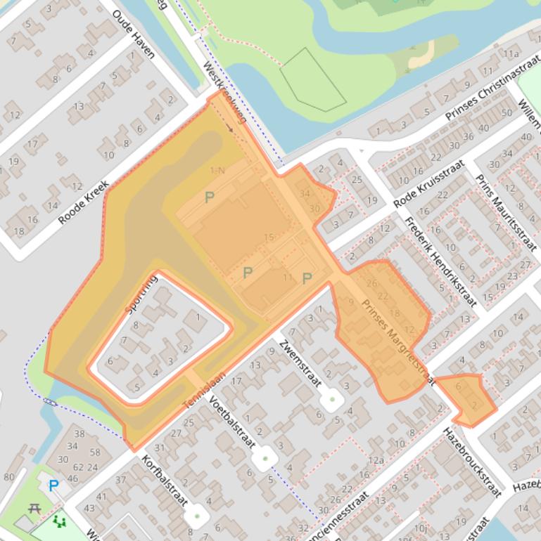 Kaart van postcodegebied 4793CB.