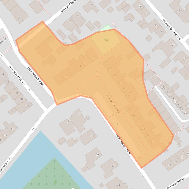 Kaart van postcodegebied 4793CR.