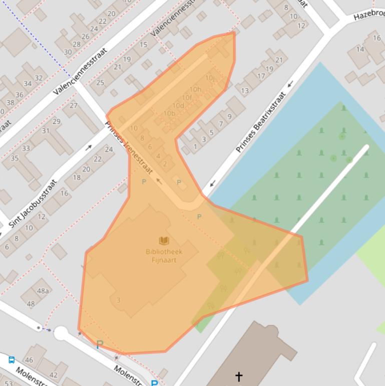 Kaart van postcodegebied 4793CW.