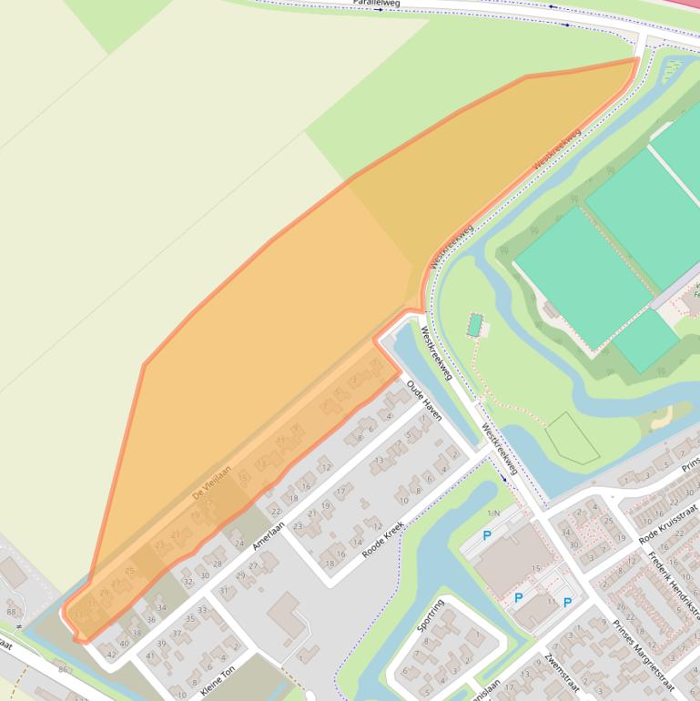 Kaart van postcodegebied 4793DL.