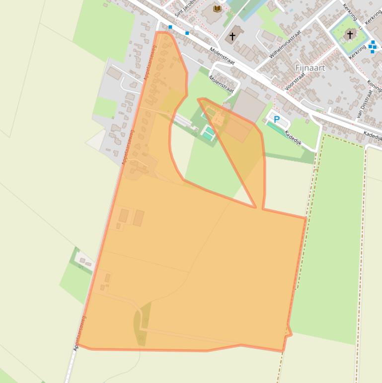 Kaart van postcodegebied 4793EJ.