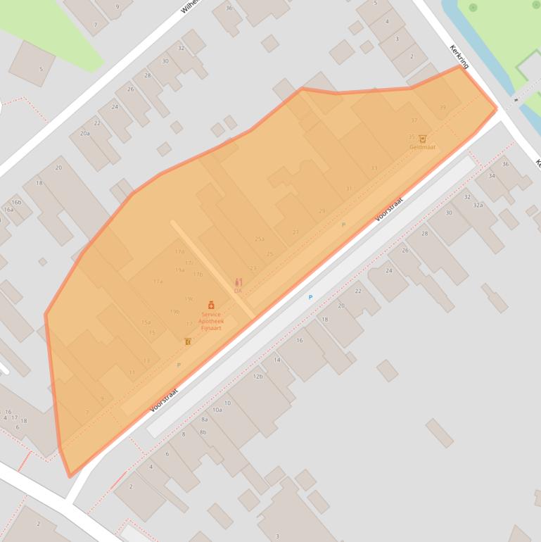 Kaart van postcodegebied 4793ET.