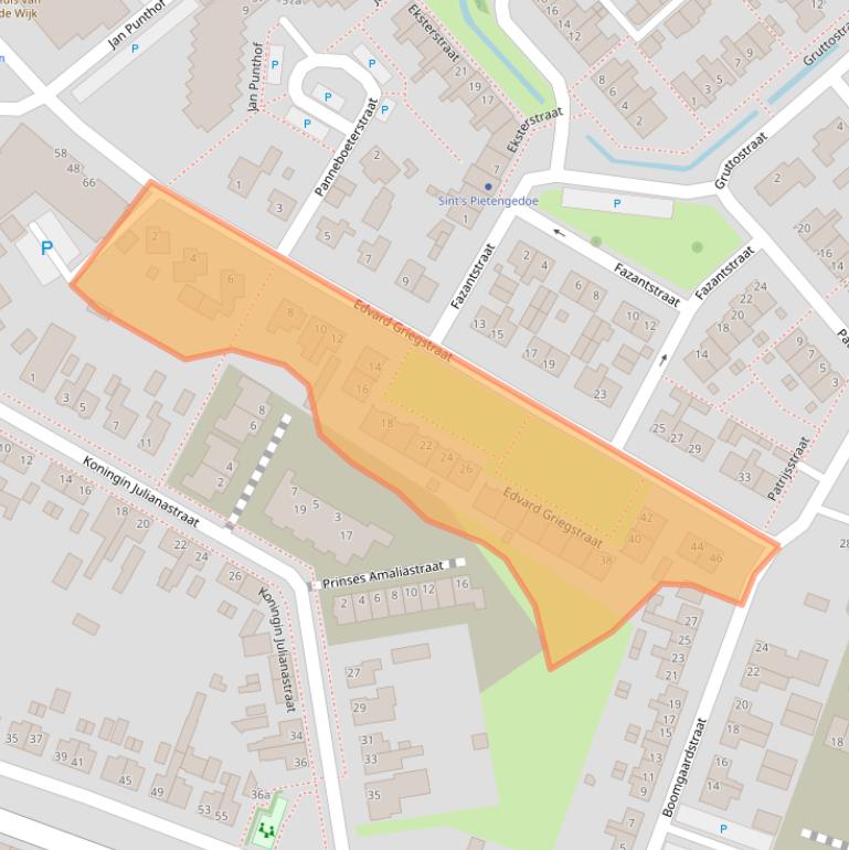 Kaart van postcodegebied 4793GP.