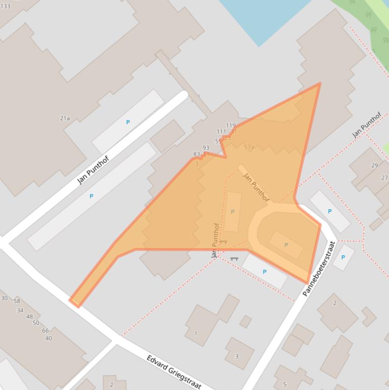 Kaart van postcodegebied 4793GR.