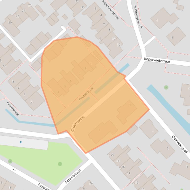 Kaart van postcodegebied 4793GX.