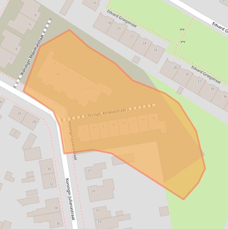 Kaart van postcodegebied 4793HZ.