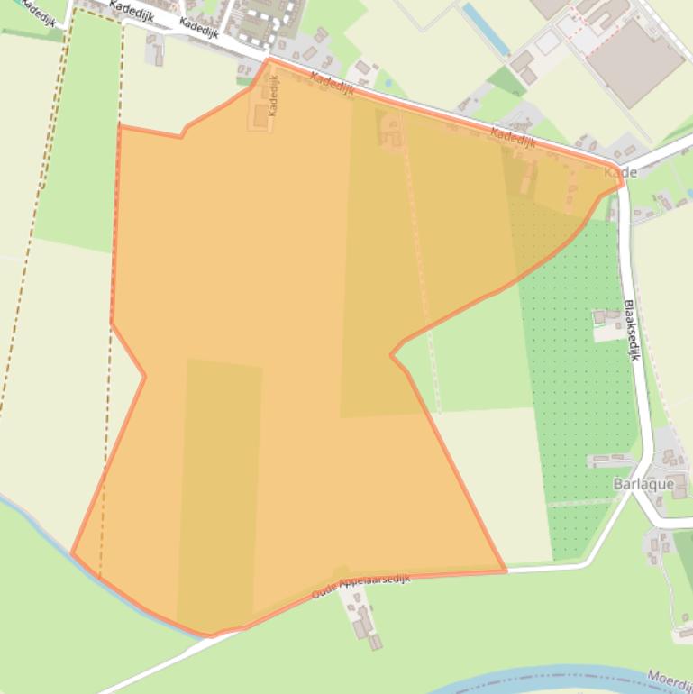 Kaart van postcodegebied 4793RR.