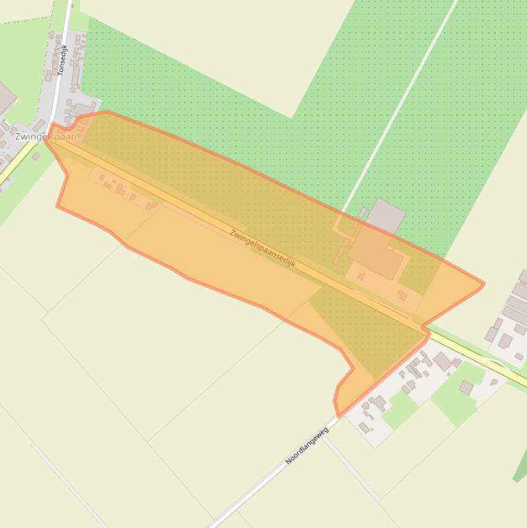 Kaart van postcodegebied 4793SE.