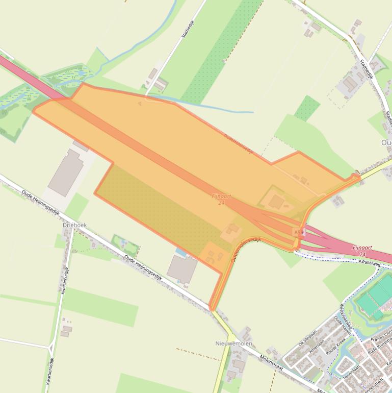 Kaart van postcodegebied 4793TE.