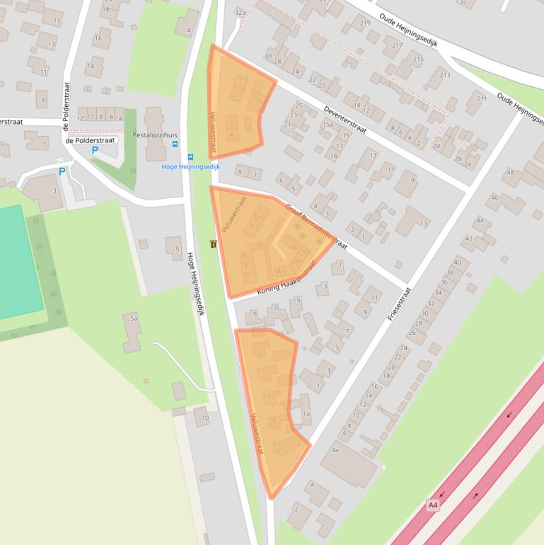 Kaart van postcodegebied 4794AB.