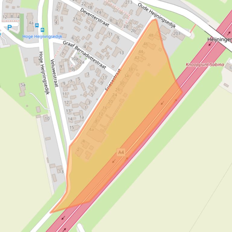 Kaart van postcodegebied 4794AD.