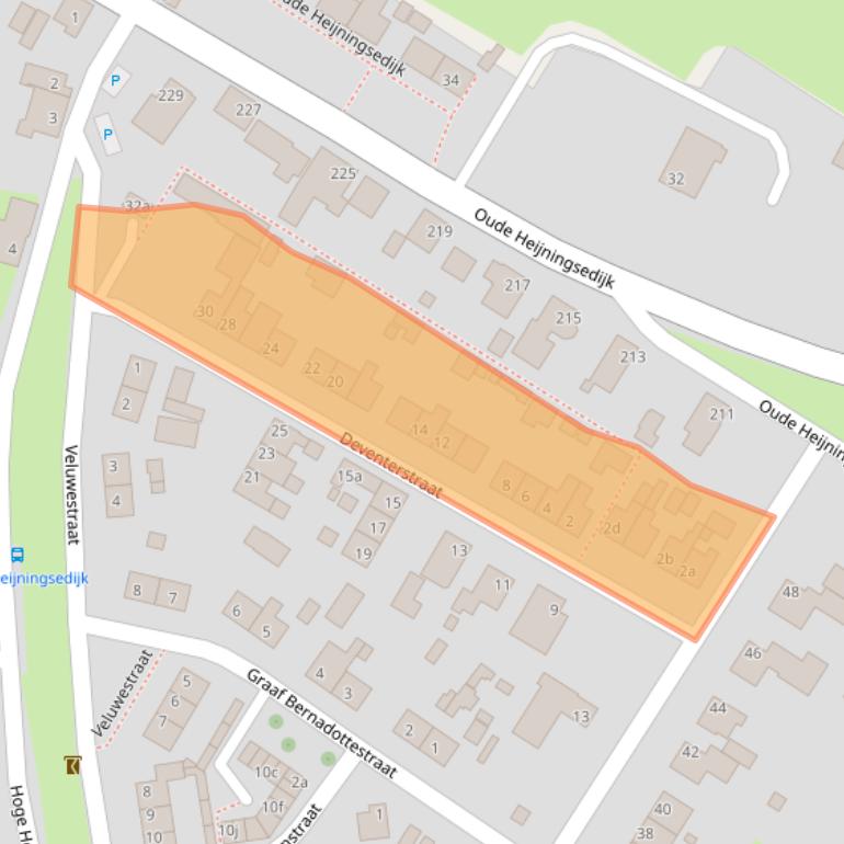 Kaart van postcodegebied 4794AJ.