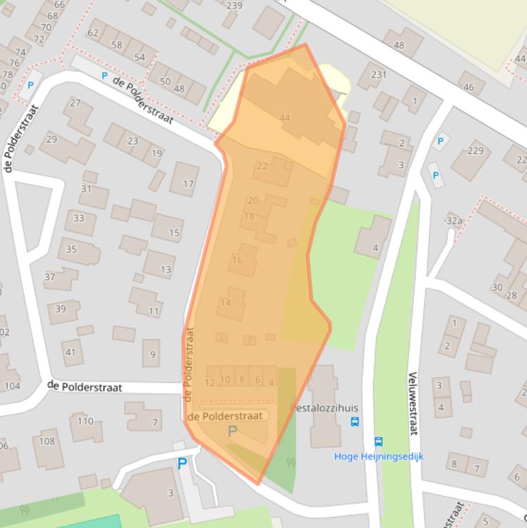Kaart van postcodegebied 4794AM.