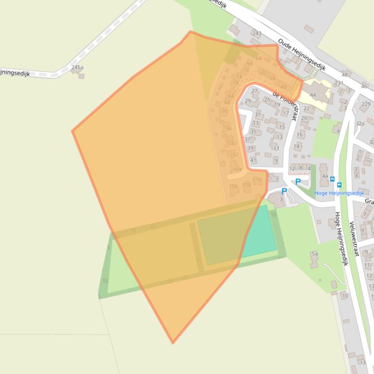 Kaart van postcodegebied 4794AN.