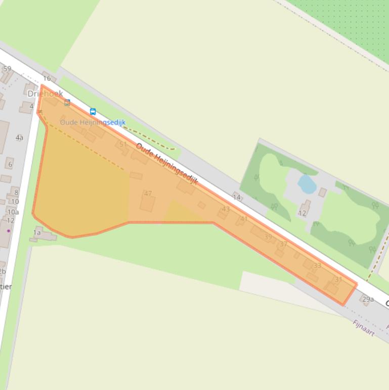 Kaart van postcodegebied 4794RB.