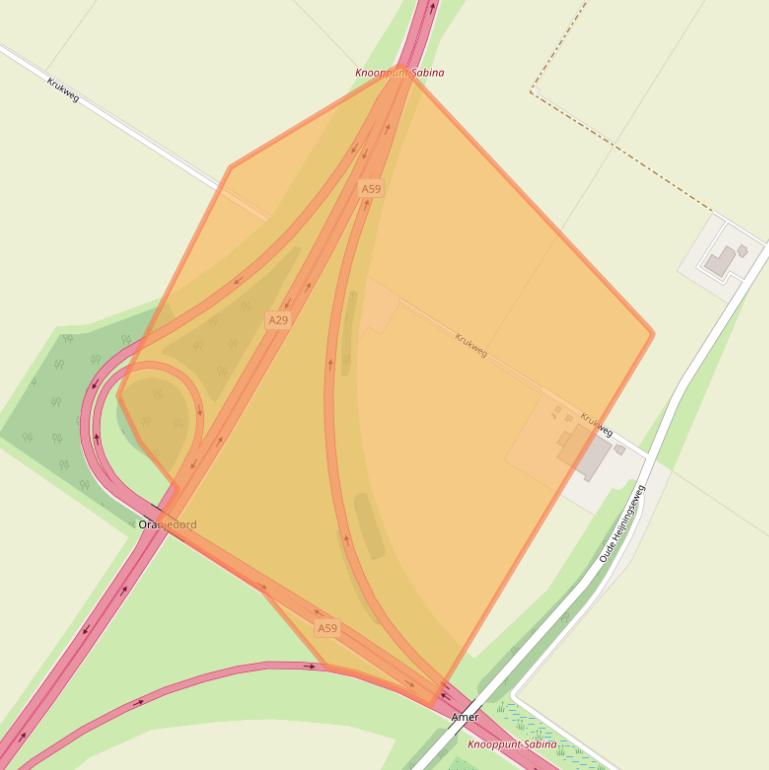 Kaart van postcodegebied 4794RK.