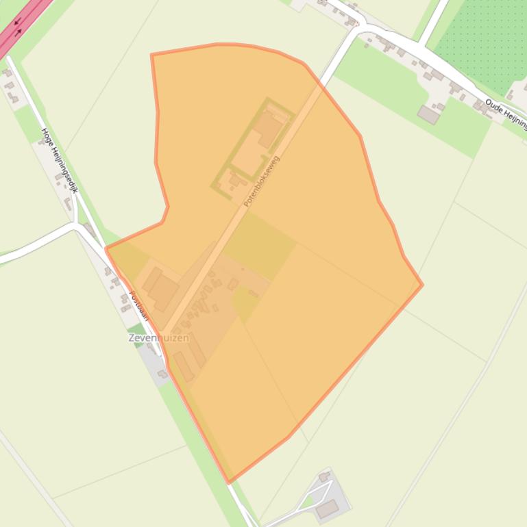 Kaart van postcodegebied 4794RM.