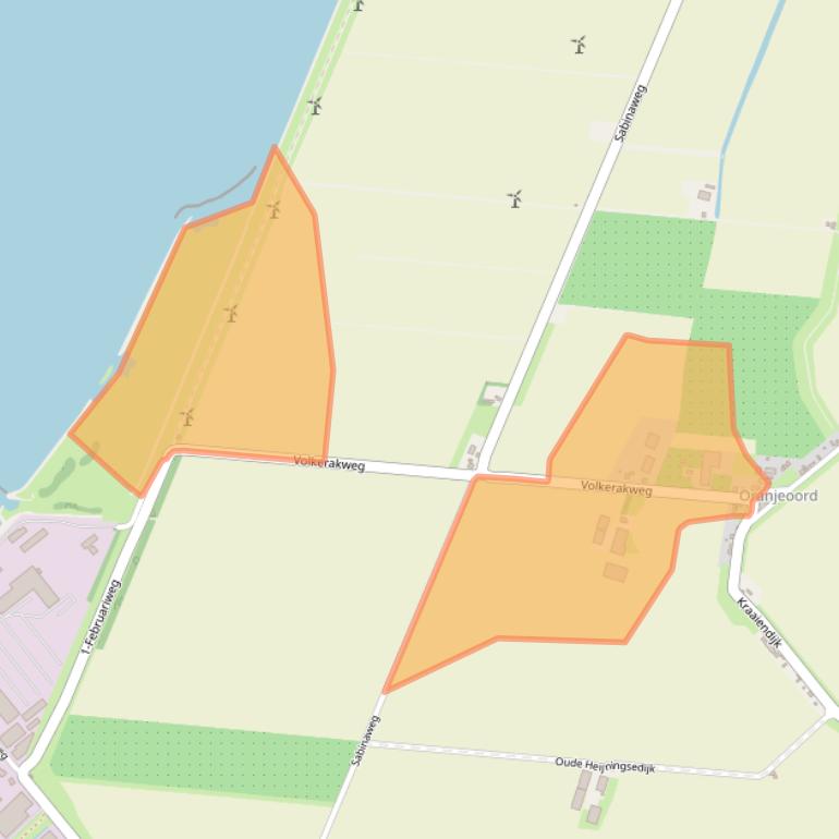 Kaart van postcodegebied 4794SJ.