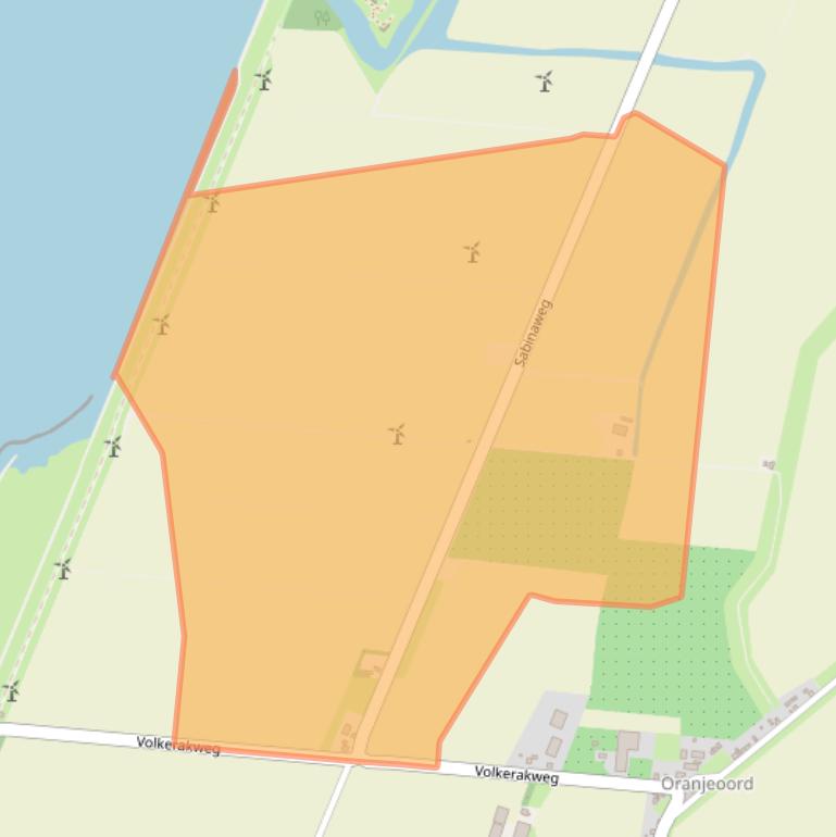 Kaart van postcodegebied 4794SK.