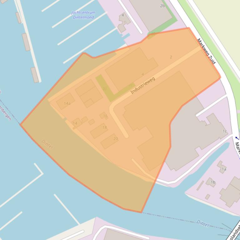 Kaart van postcodegebied 4794SX.