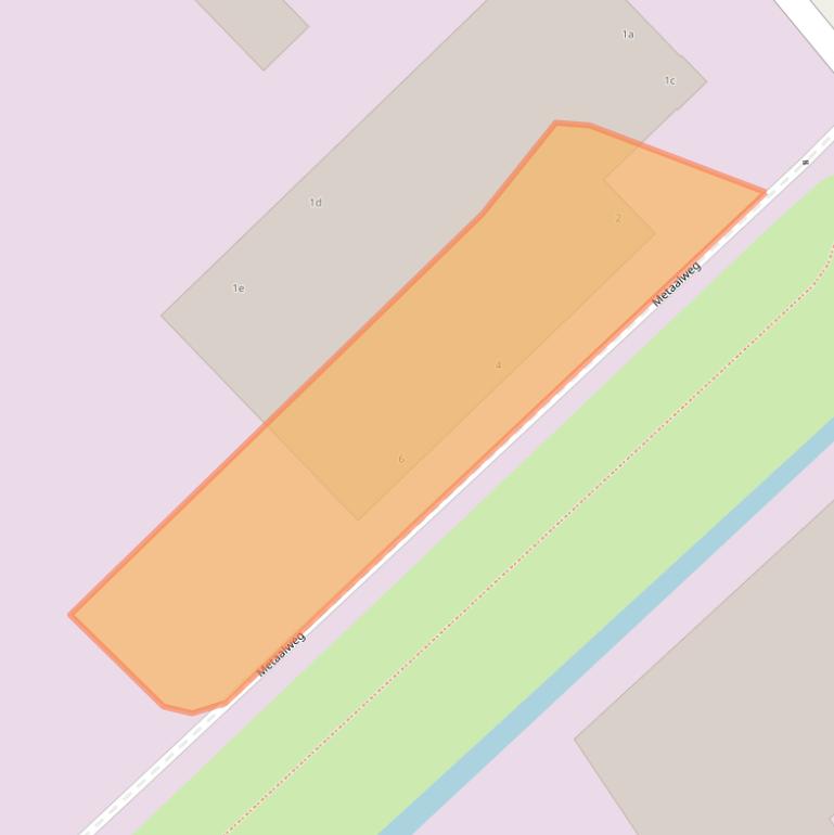 Kaart van postcodegebied 4794TA.