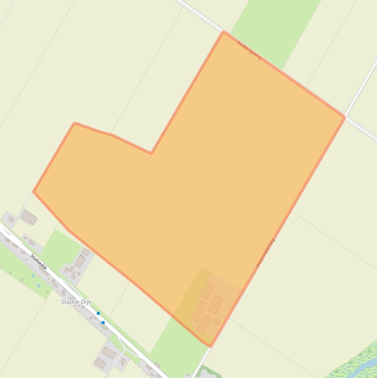 Kaart van postcodegebied 4796SC.