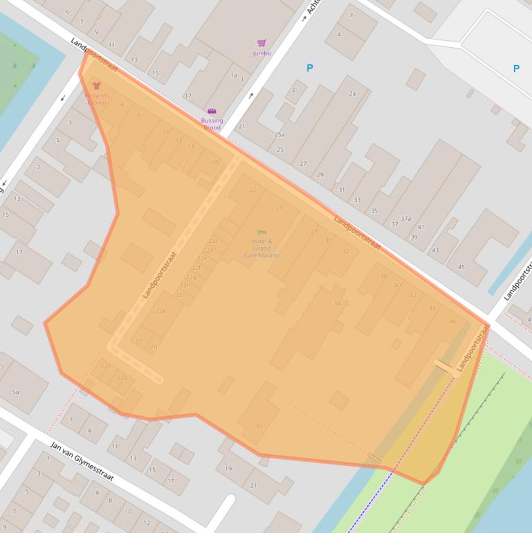 Kaart van postcodegebied 4797AN.