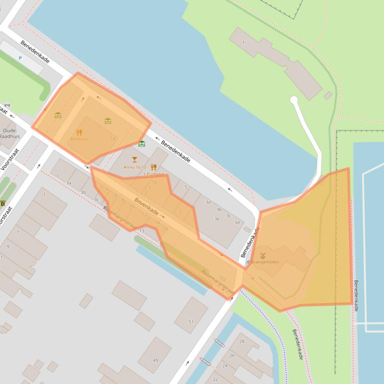 Kaart van postcodegebied 4797AT.