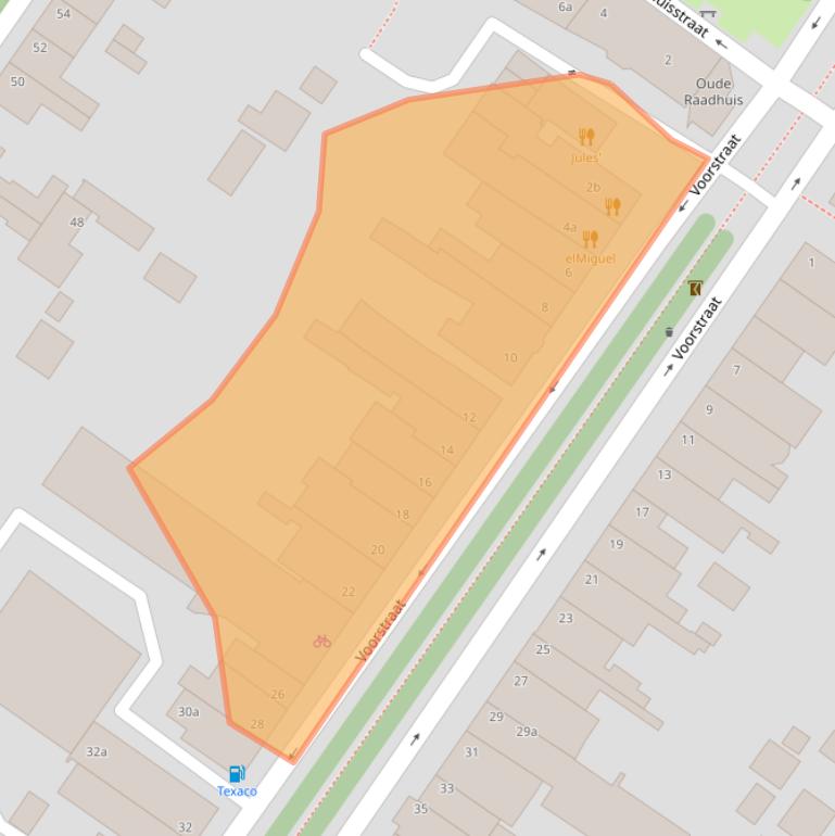 Kaart van postcodegebied 4797BG.