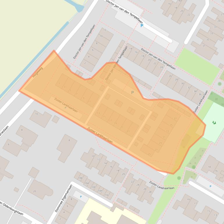 Kaart van postcodegebied 4797CJ.