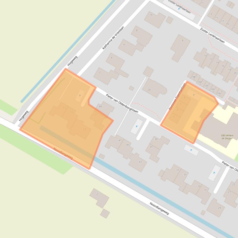 Kaart van postcodegebied 4797CR.