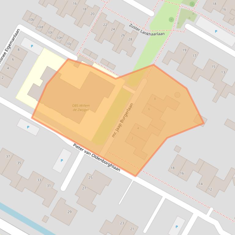 Kaart van postcodegebied 4797CX.