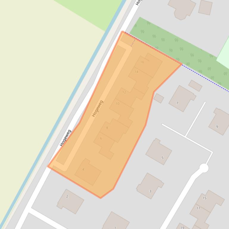 Kaart van postcodegebied 4797CZ.